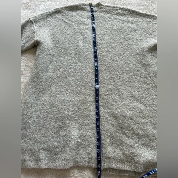 Free People Phantom Long Open-Front Cardigan, Gray - Picture 14 of 14